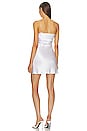 view 3 of 3 Mikayla Silk Mini Dress in White