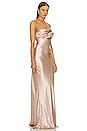 view 2 of 3 Tallara Gown in Dusty Pink