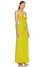view 2 of 3 Sadie Dress in Chartreuse