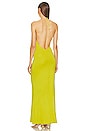 view 3 of 3 Sadie Dress in Chartreuse
