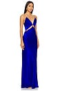 view 2 of 3 Iris Gown in Electric Blue