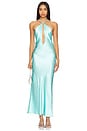 view 1 of 3 Irena Dress in Turquoise