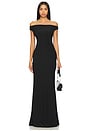 view 1 of 3 Bettina Gown in Black
