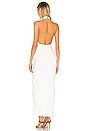 view 3 of 4 Sasha Gown in White