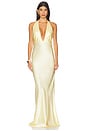 view 1 of 3 Angelica Gown in Lemon