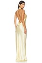 view 3 of 3 Angelica Gown in Lemon