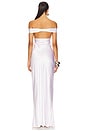view 3 of 3 Bridget Gown in White