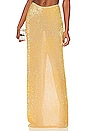 view 1 of 5 JUPE LONGUE DESIREE in Yellow