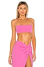 view 1 of 4 Kylie Crop Top in Pink