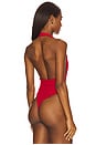view 4 of 5 Becca Bodysuit in Cherry