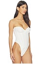 view 3 of 5 Verity Bustier in White