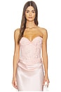 view 1 of 6 Verity Bustier in Baby Pink