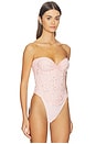 view 3 of 6 Verity Bustier in Baby Pink
