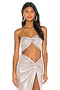 view 1 of 5 X REVOLVE Saskia Crop Top in Silver