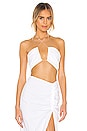 view 1 of 4 Bellini Crop Top in White