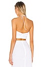 view 3 of 4 Bellini Crop Top in White