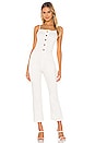 view 1 of 3 Mavis Spaghetti Strap Jumpsuit in Soft White