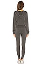 view 3 of 3 Stasia Sweat Jumpsuit in Pigment Black