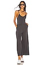 view 1 of 3 Emery Wide Leg Jumpsuit in Charcoal
