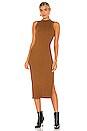 view 1 of 3 Sherry Mockneck Tank Dress in Chestnut