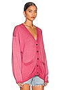 view 2 of 4 Rogers Cardigan in Ruby Oil Pastel