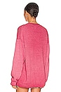 view 3 of 4 Rogers Cardigan in Ruby Oil Pastel