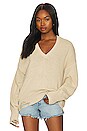 view 1 of 4 Gracie V Neck Sweater in Bone