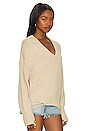 view 2 of 4 Gracie V Neck Sweater in Bone