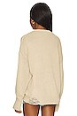view 3 of 4 Gracie V Neck Sweater in Bone