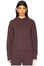 view 1 of 4 Ellis Pullover Hoodie in Aubergine