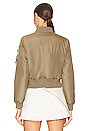 view 5 of 6 BOMBER CROPPED À GLISSIÈRE REYES in Army