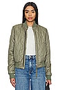 view 1 of 5 BLOUSON BOMBER MATELASSÉ NEIL in Army