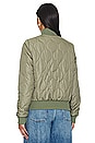 view 4 of 5 BLOUSON BOMBER MATELASSÉ NEIL in Army