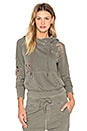 view 1 of 4 Lisse Hoodie in Pigment Army