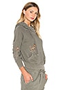 view 2 of 4 Lisse Hoodie in Pigment Army