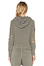 view 3 of 4 Lisse Hoodie in Pigment Army