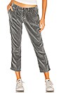 view 1 of 4 Tuxedo Corduroy Pleated Trouser in Pigment Shade