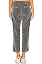 view 3 of 4 Tuxedo Corduroy Pleated Trouser in Pigment Shade
