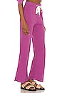 view 2 of 4 Delilah A Line Lounge Pant in Orchid Solid
