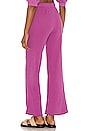 view 3 of 4 Delilah A Line Lounge Pant in Orchid Solid
