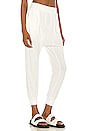 view 2 of 4 Kendall Jersey Harem Pant in White