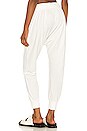 view 3 of 4 Kendall Jersey Harem Pant in White
