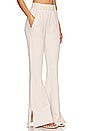view 2 of 4 Rusty Side Slit Flair Pant in Naturale