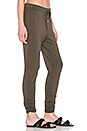 view 2 of 3 Donia Sweatpant in OD Green