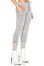 view 2 of 4 Maddox Lace Up Sweatpants in Pale Grey