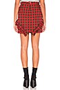 view 3 of 4 Carmen Ruffle Mini Skirt in Tartan