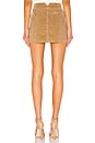 view 3 of 4 Penelope Patch Pocket Mini Skirt in Pigment Copper