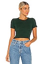 view 1 of 4 Stefia Cropped Tee in Greenery