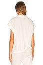 view 4 of 5 Lui Button Vest Sweatshirt in Soft White