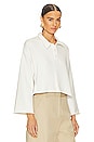 view 2 of 4 POLO CROPPED NELSON in Soft White